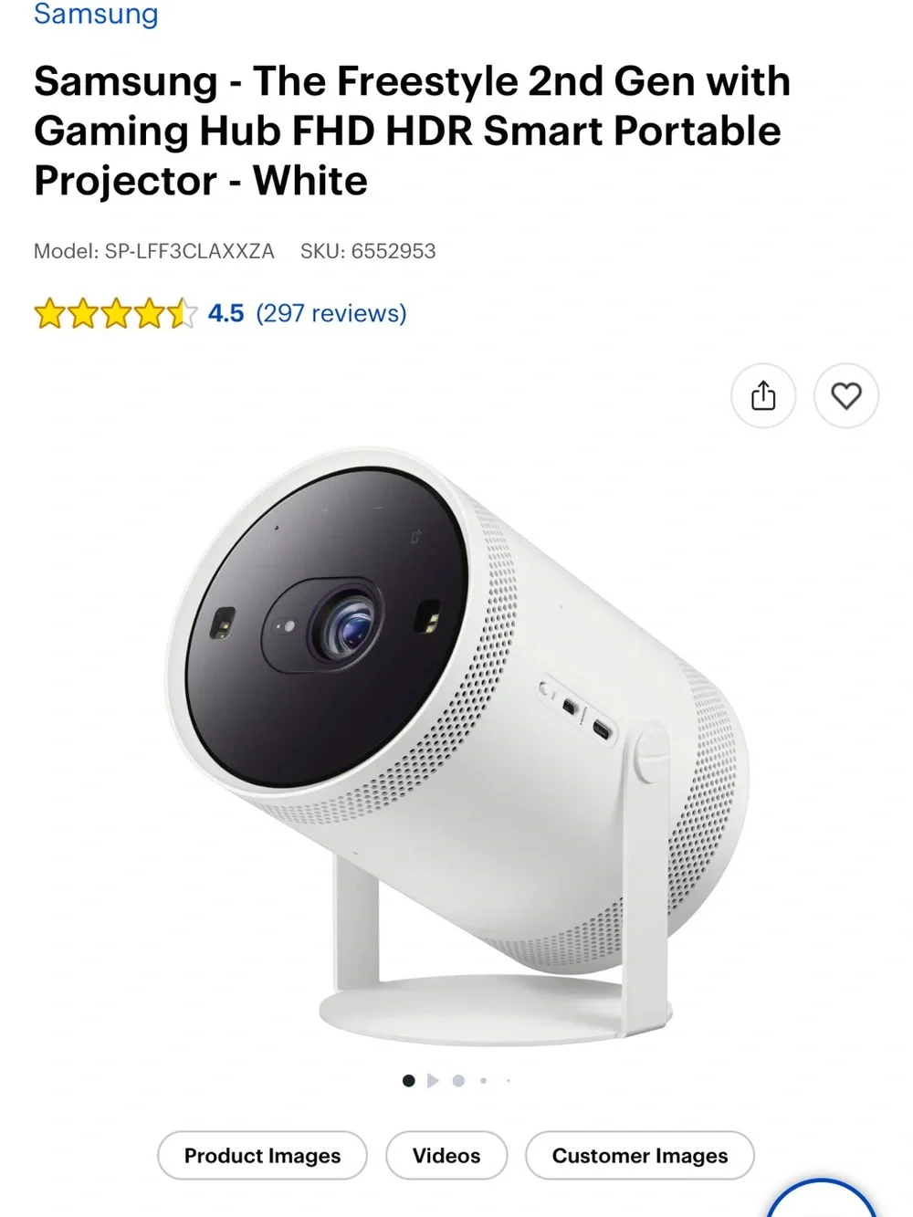 Samsung Freestyle 2nd gen New in box